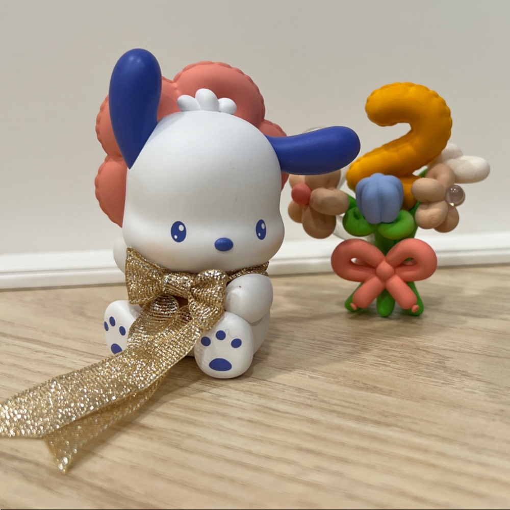 Pochacco Figurine Set 100% Authentic Sanrio product